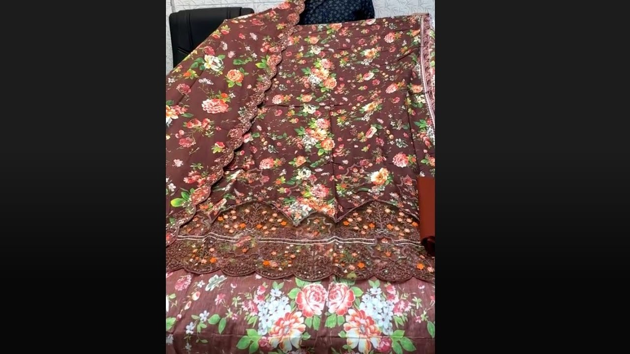 সর্বনাশ অফার ৩৪০০ টাকার কাজ করা পার্টি ড্রেস মাত্র ১৪০০ টাকায় অফার    না দেখলেই মিস