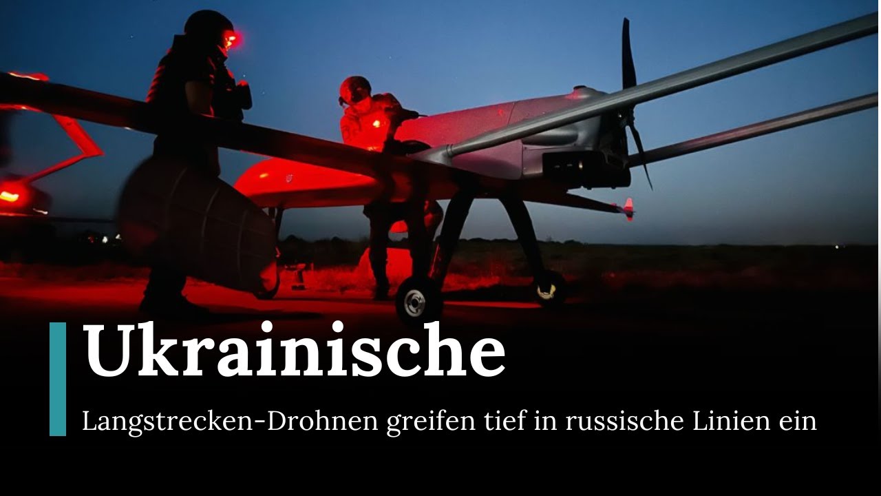 Einblick in die strategischen Drohnenangriffe der Ukraine auf russische Ziele | RND | AH1E