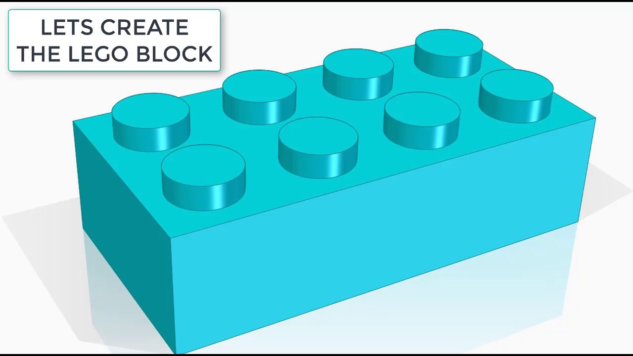 How to create a lego block in Siemens Solid Edge (tutorial)