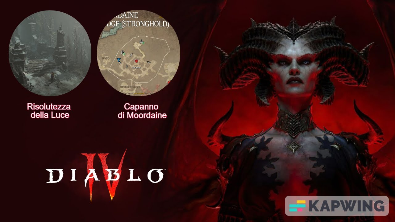 Diablo IV | Risolutezza della Luce + Capanno di Moordaine !! | Gameplay Ps4