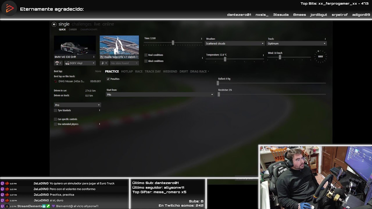 Va de Drift, Rally y disfrutar la carretera virtual hoy