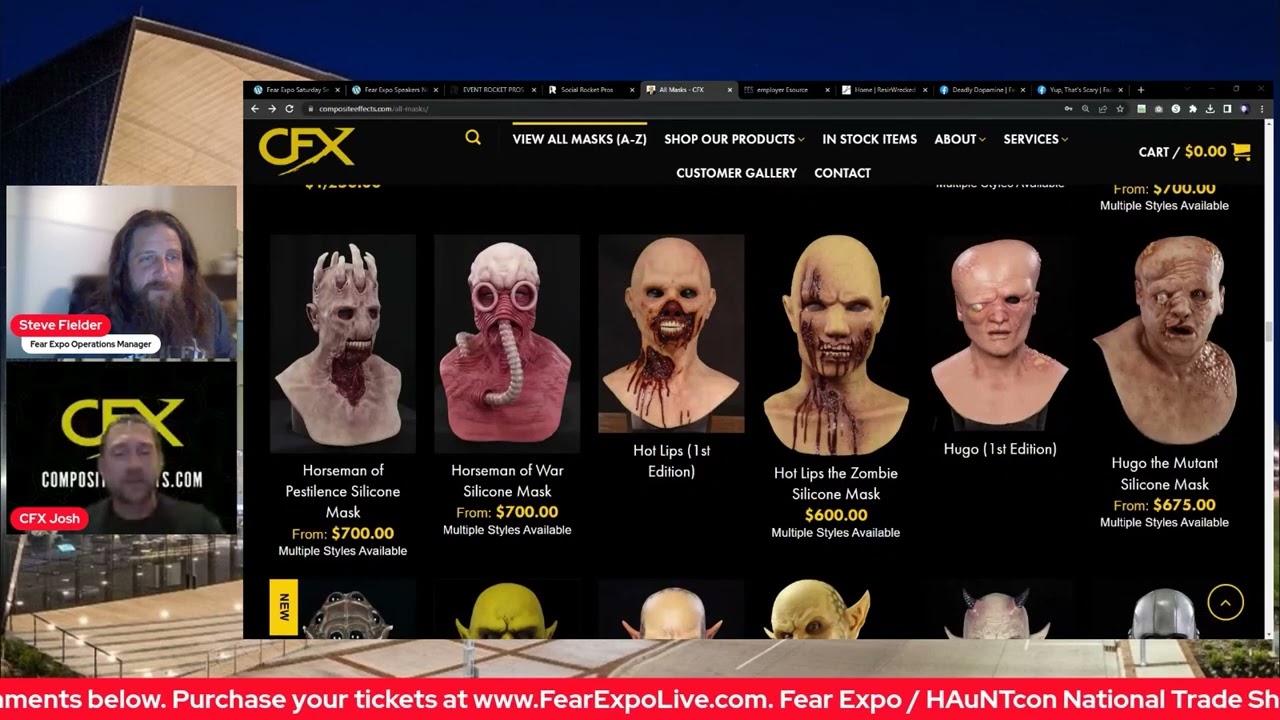 Composite Effects on Fear Expo Live - March 9th