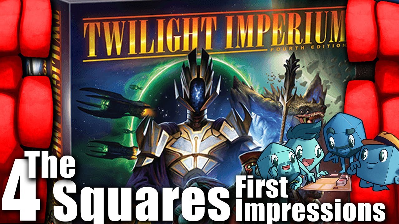 The 4 Squares Twilight Imperium: Fourth Edition &ndash; Prophecy of Kings First Impressions