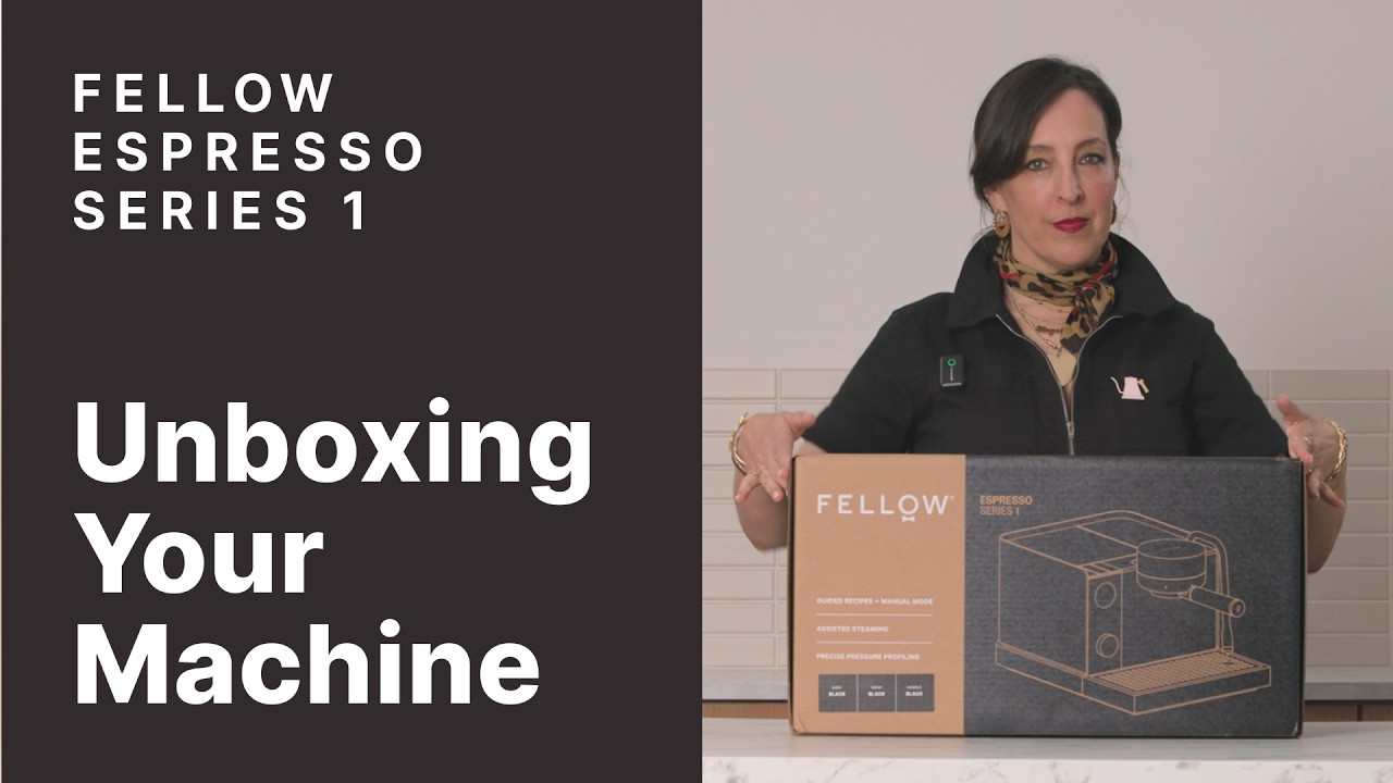 Espresso Series 1 | Unboxing Your Machine