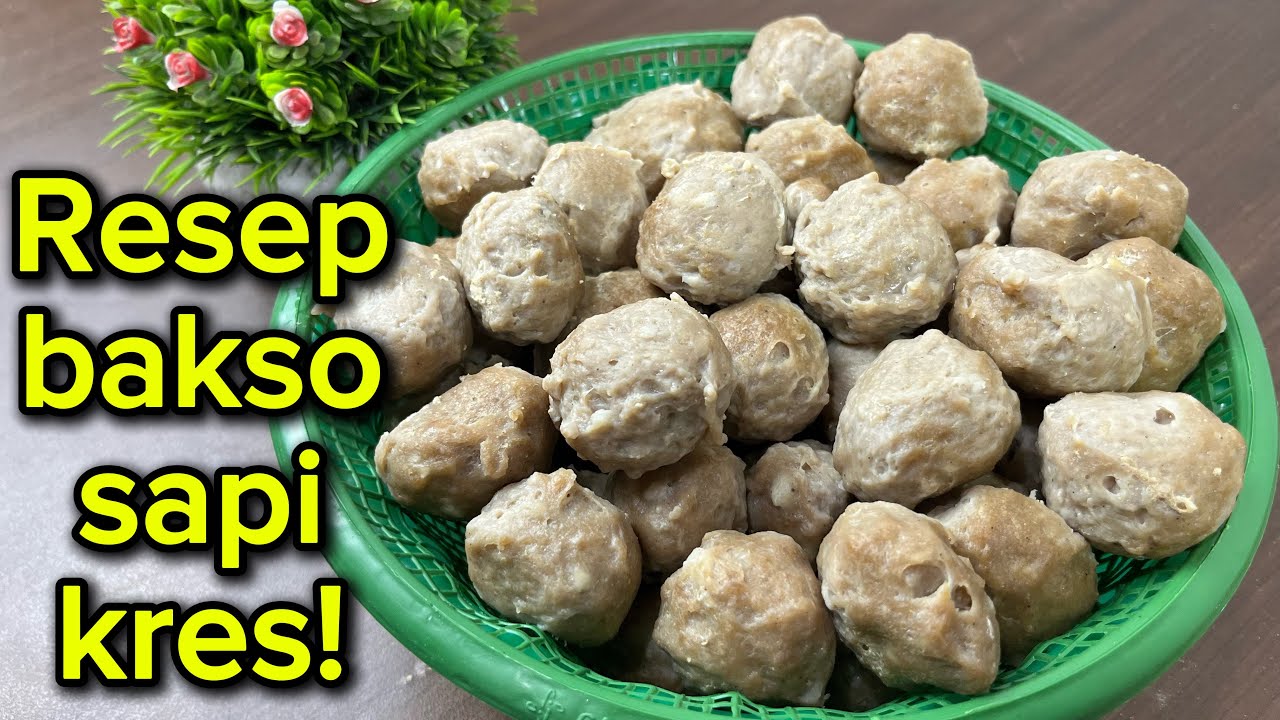 CARA BUAT BAKSO SAPI KRES ALA RUMAHAN ENAK BANGET!