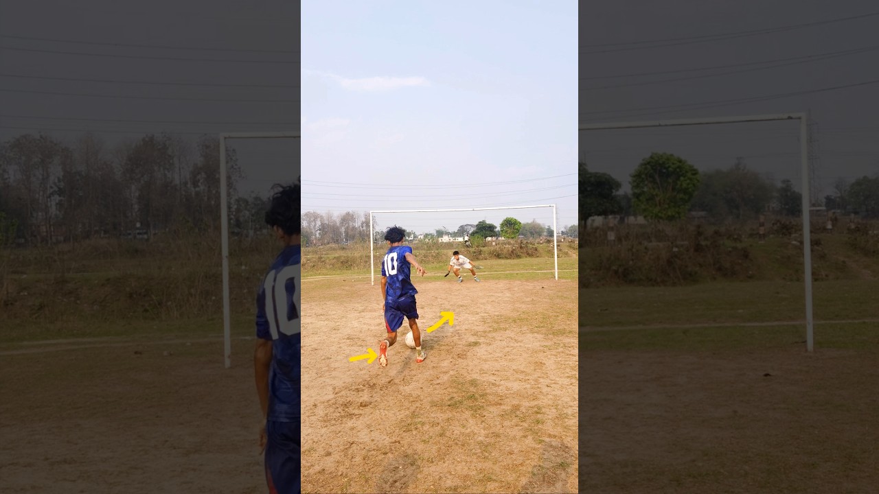 best football penalty technique 🔥🤩#shots #football #penalty #technique #tutorial @abeshsports