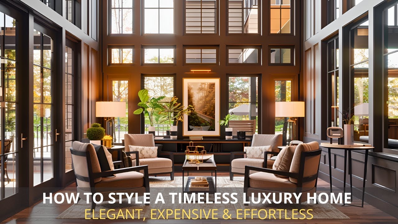 Timeless Luxury Home Design Tips for a High End Look