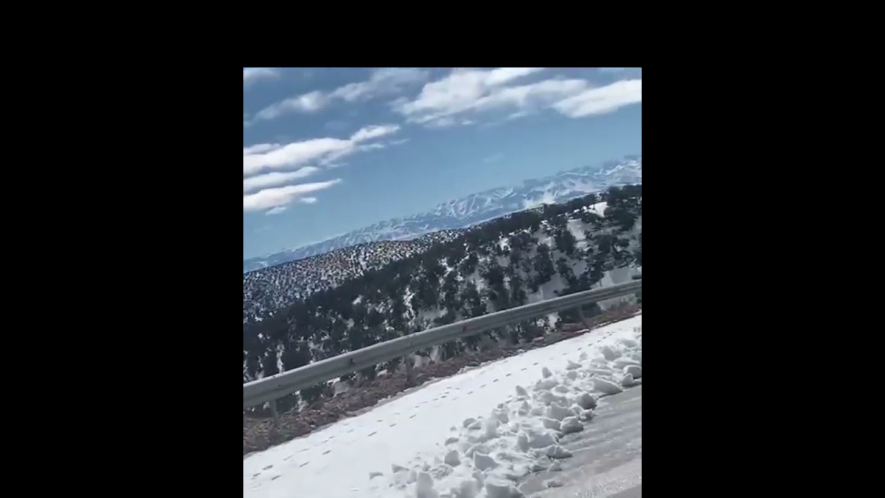 بعدا تساقط تلوج اجواء ياسلام 🏕