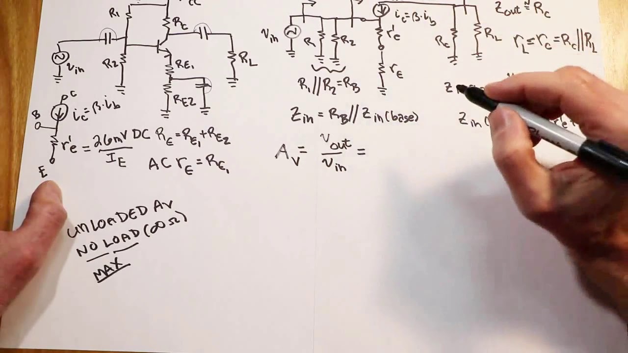Semiconductor Devices: Common Emitter Amplifier