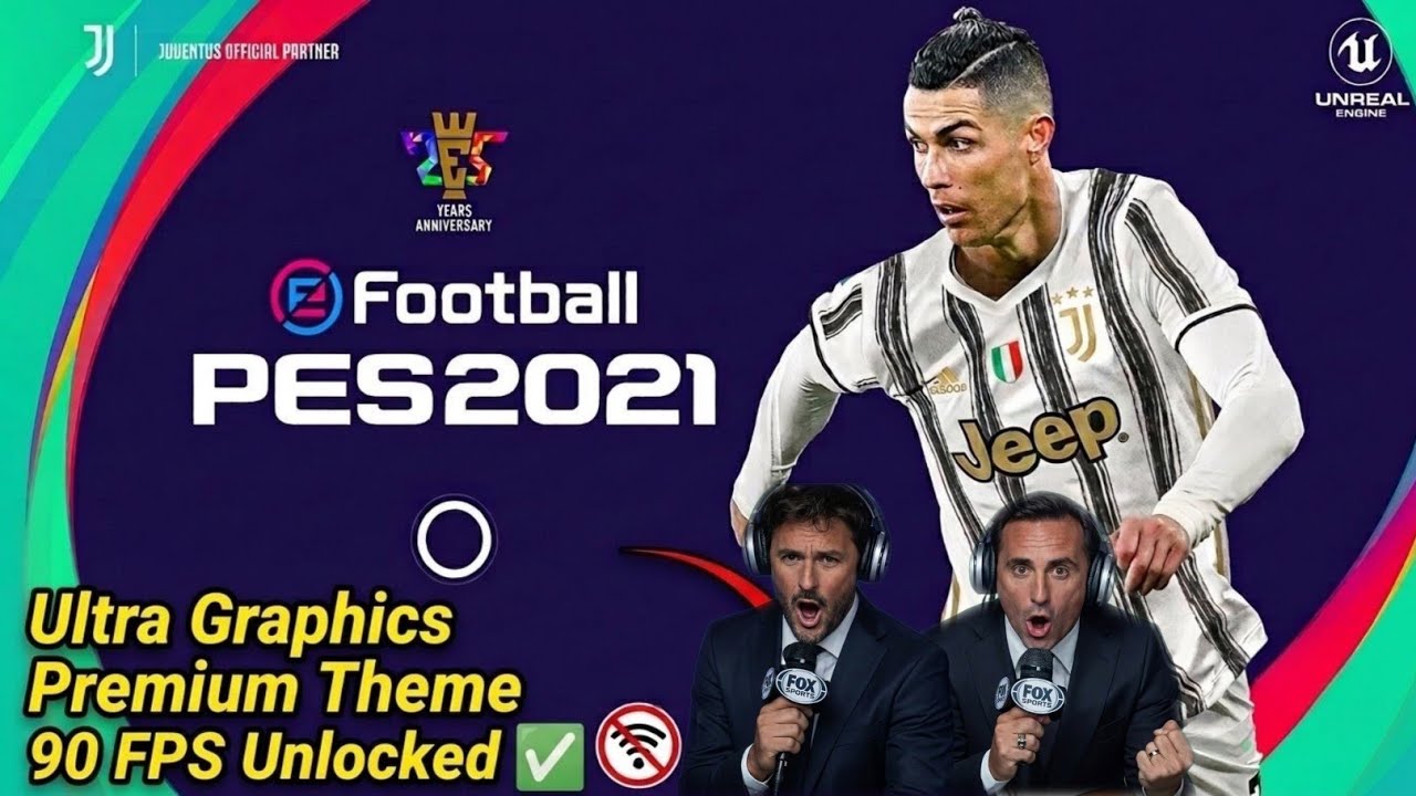 PES 2021 Aktualizacja Offline | Ultra Grafika, 90 FPS i angielski komentarz