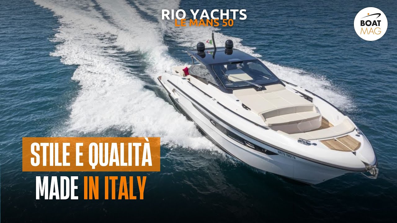 SPORT COUPÉ DA SOGNO: boat tour del Rio Yachts Le Mans 50