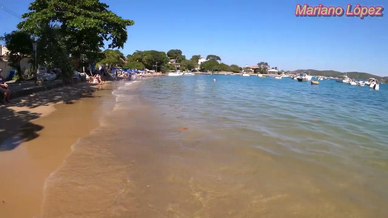 4K⁶⁰ - 👉 PRAIA DOS OSSOS 🏖️ - Buzios - BRAZIL - Beach walk ☀️