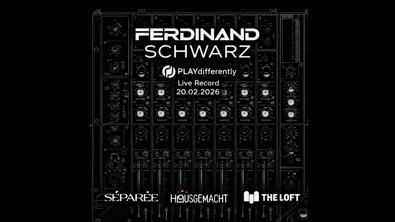 Ferdinand Schwarz &ndash; Hybrid Techno Set | Live at The Loft Wien-Hausgemacht | PLAYdifferently Model 1