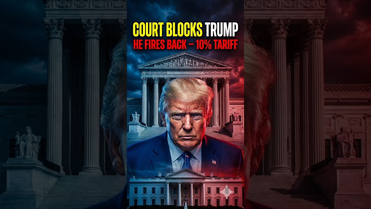 Trump Fires Back With 10% Global Tariff After Supreme Court Blocks Him