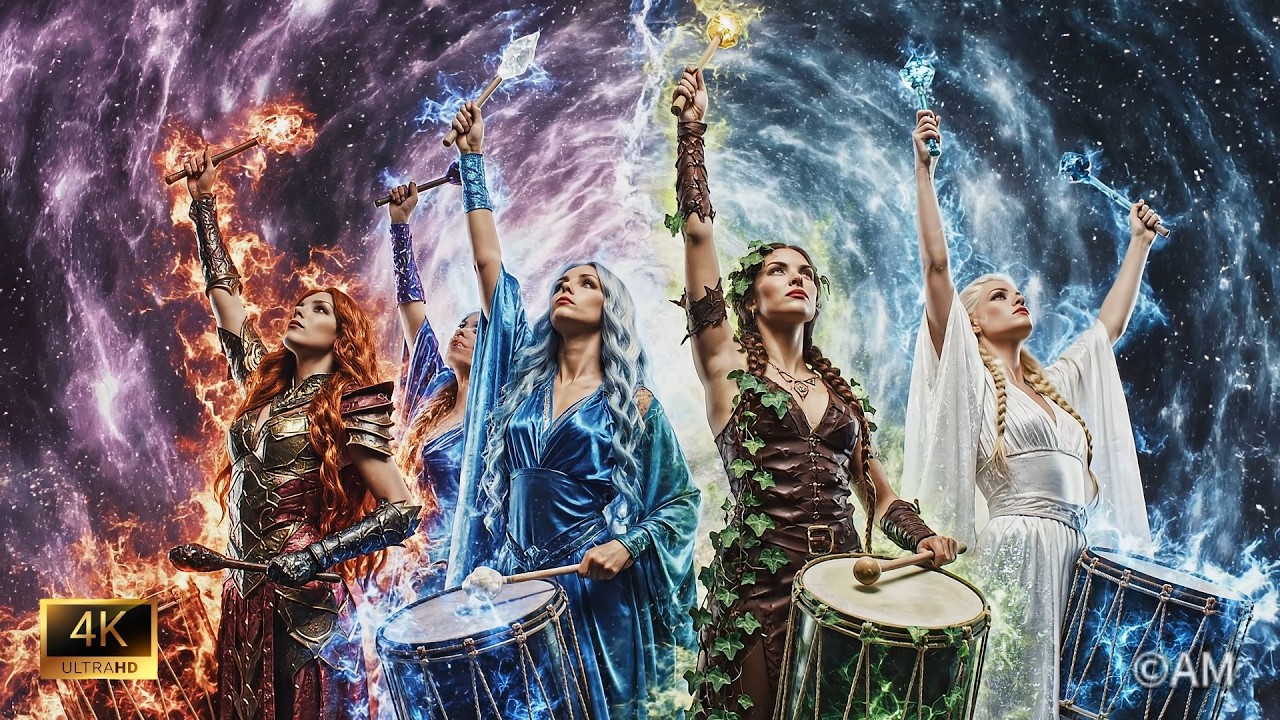 The Great Ritual A 3 Minute Elemental Symphony 4K Cinematic Tribal Journey