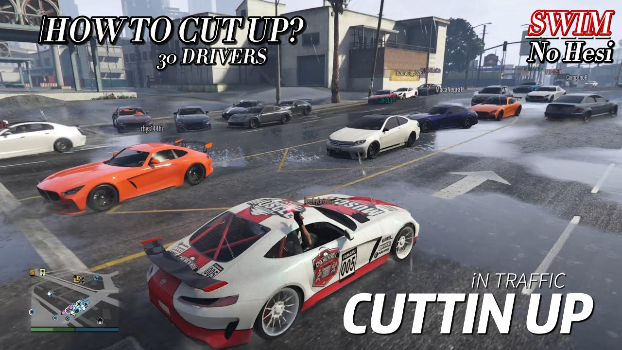 КАК ВСТРЯХНУТЬСЯ В ПРОБКУ В ЛОББИ НА 30 ИГРОКОВ?! - GTA V No Hesi