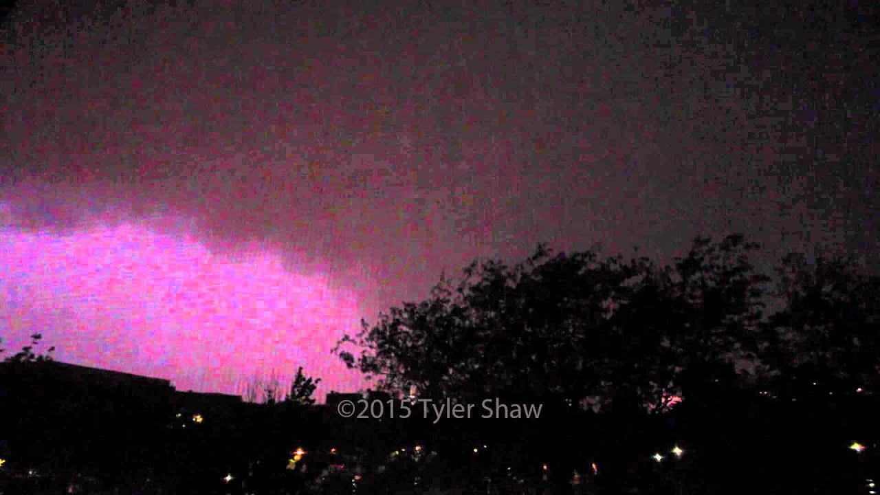 Lincoln, Nebraska Tornado Warning - May 6th, 2015
