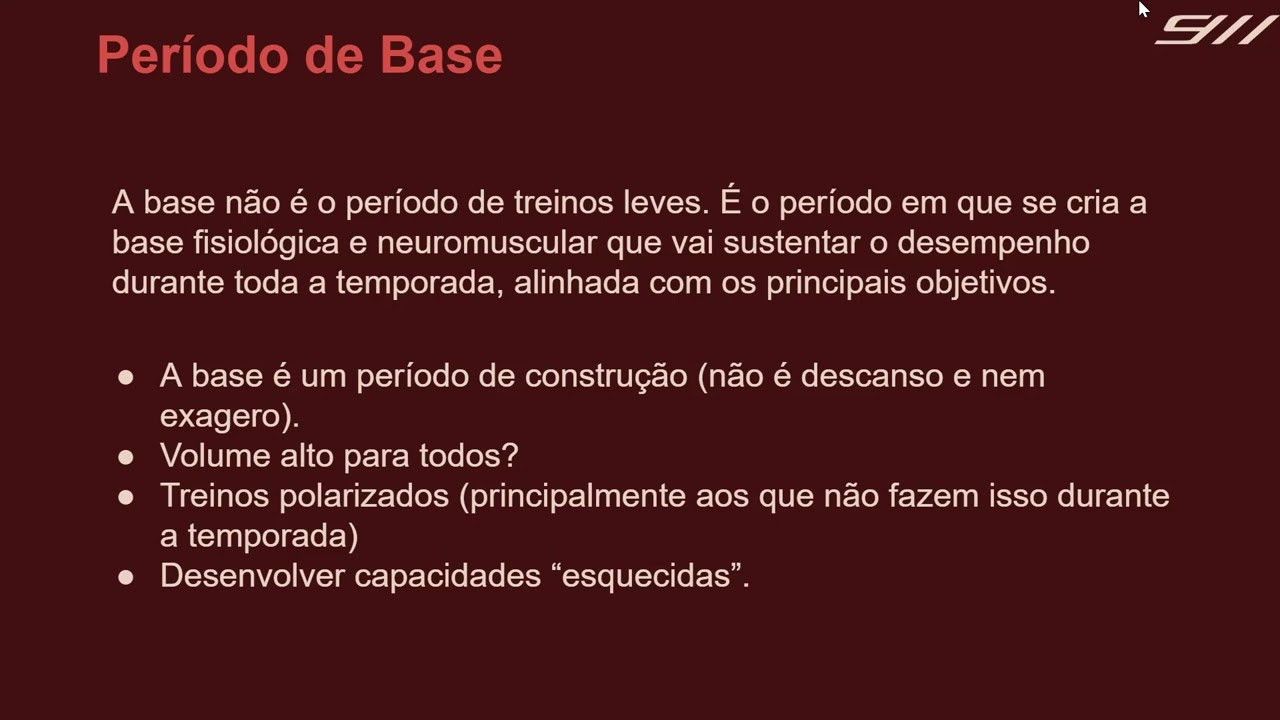 Livre Entre Treinos -  A importância de uma base bem construída