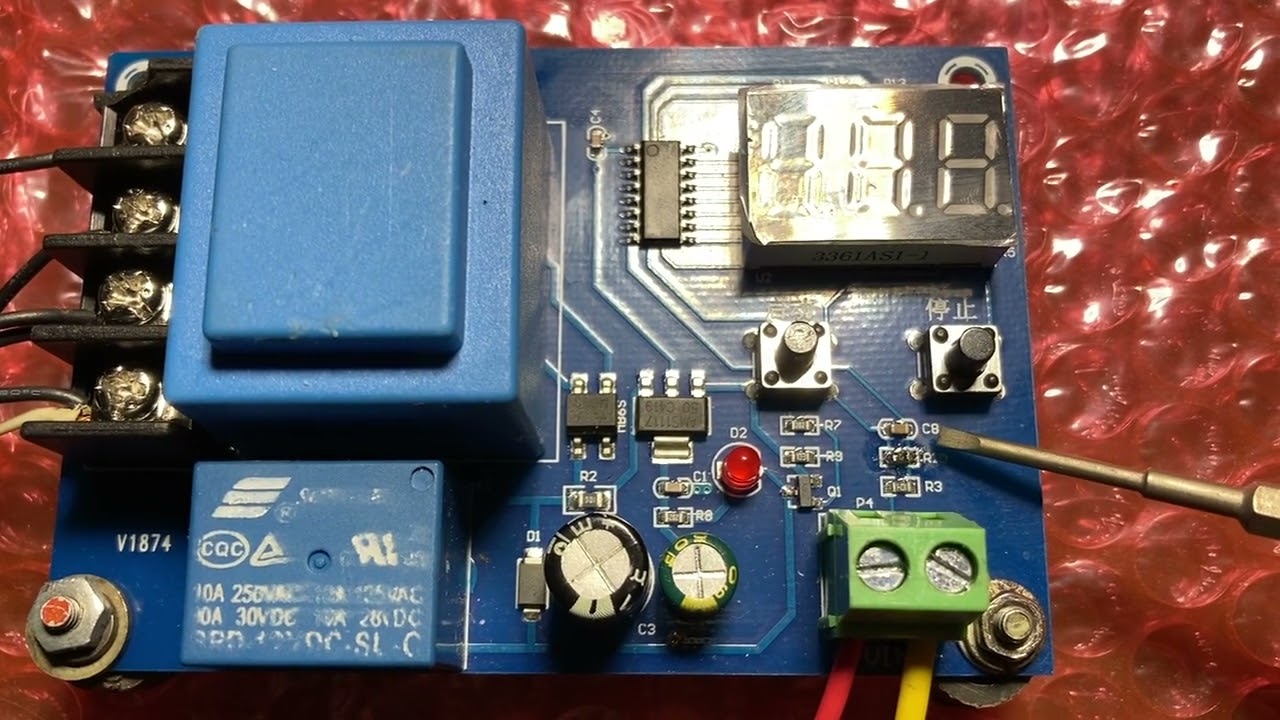 Плата XH-M602 для контроля заряда любых аккумуляторов , а также Li / LiFePo4 , калибровка напряжения