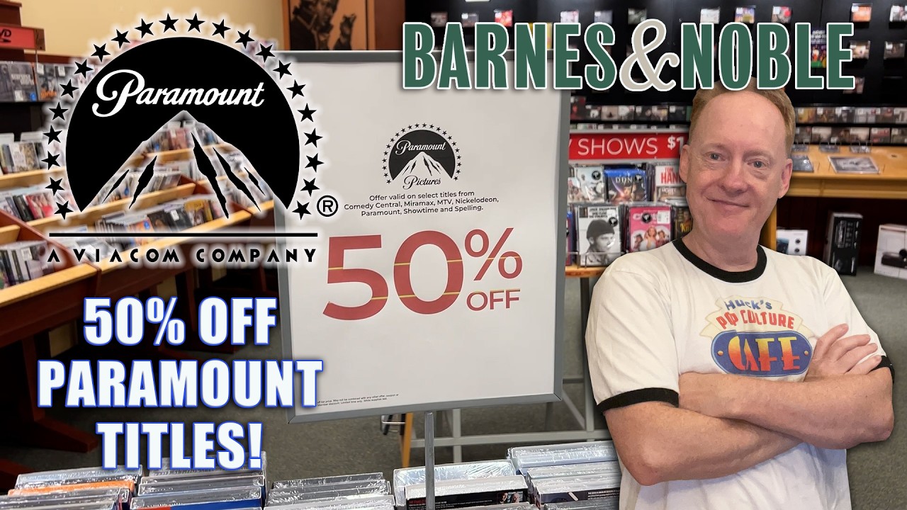 Распродажа фильмов Paramount в Barnes & Noble со скидкой 50%! | 4K, Blu-Ray, DVD #paramount #movi...