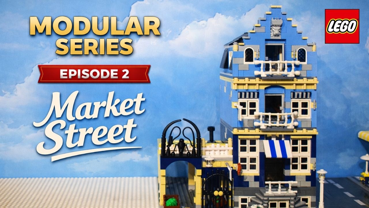 LEGO Market Street Set 10190 LEGO Factory Speed Build Timelapse | Modular Series - Episode 2