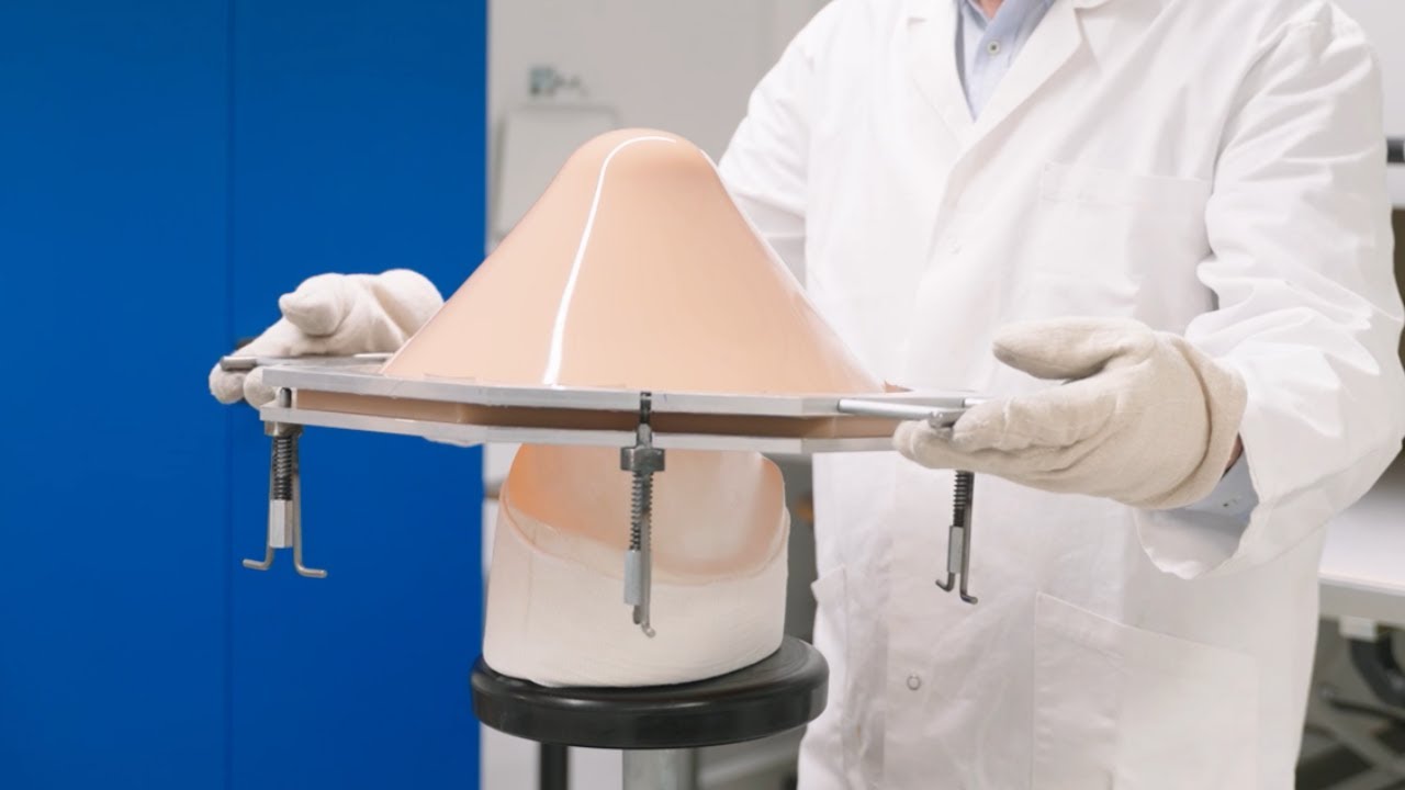 Bubble Forming an Inner Socket with Orfitrans Medium Soft