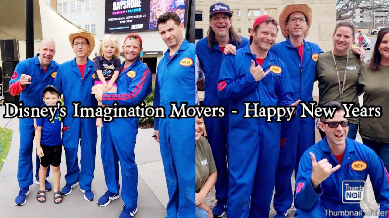 Disney's Imagination Movers - Thank You 2022 For A Great Experience Since Day One Happy New Years.