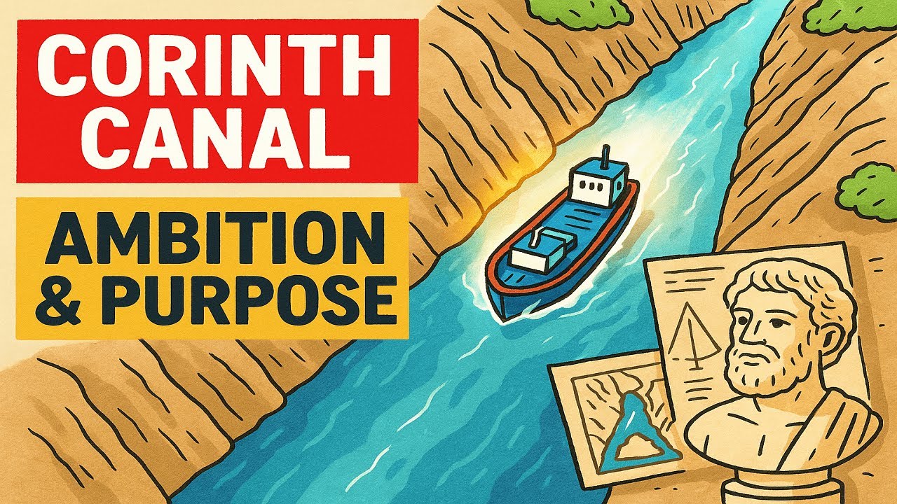The Story of the Corinth Canal: Its Ambition and Purpose | Unsolved History