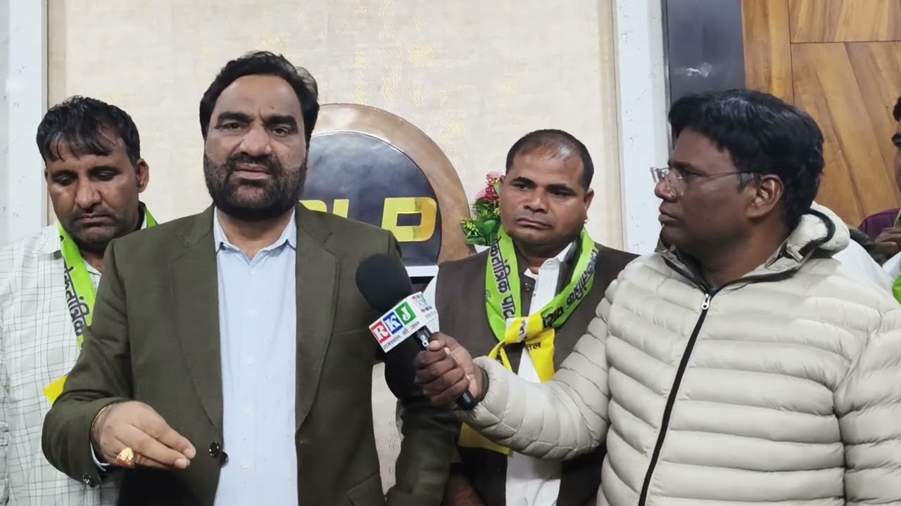 RLP सुप्रीमों हनुमान बेनीवाल की चूरू जिले में बढ़ी ताक़त, ताराचंद सारण ने ली सदस्यता 
