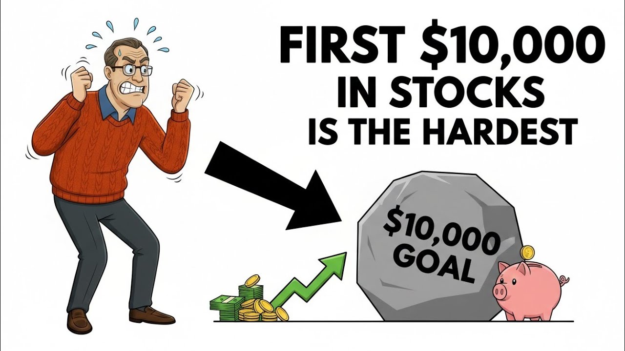 Why Your First $10,000 in Stocks is the Hardest |@TIMINVESTSHUB5 #stocks #investing 