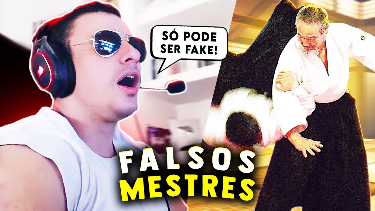 SUPER XANDÃO REAGINDO - MESTRES DE ARTES MARCIAIS QUE FORAM DESMASCARADOS