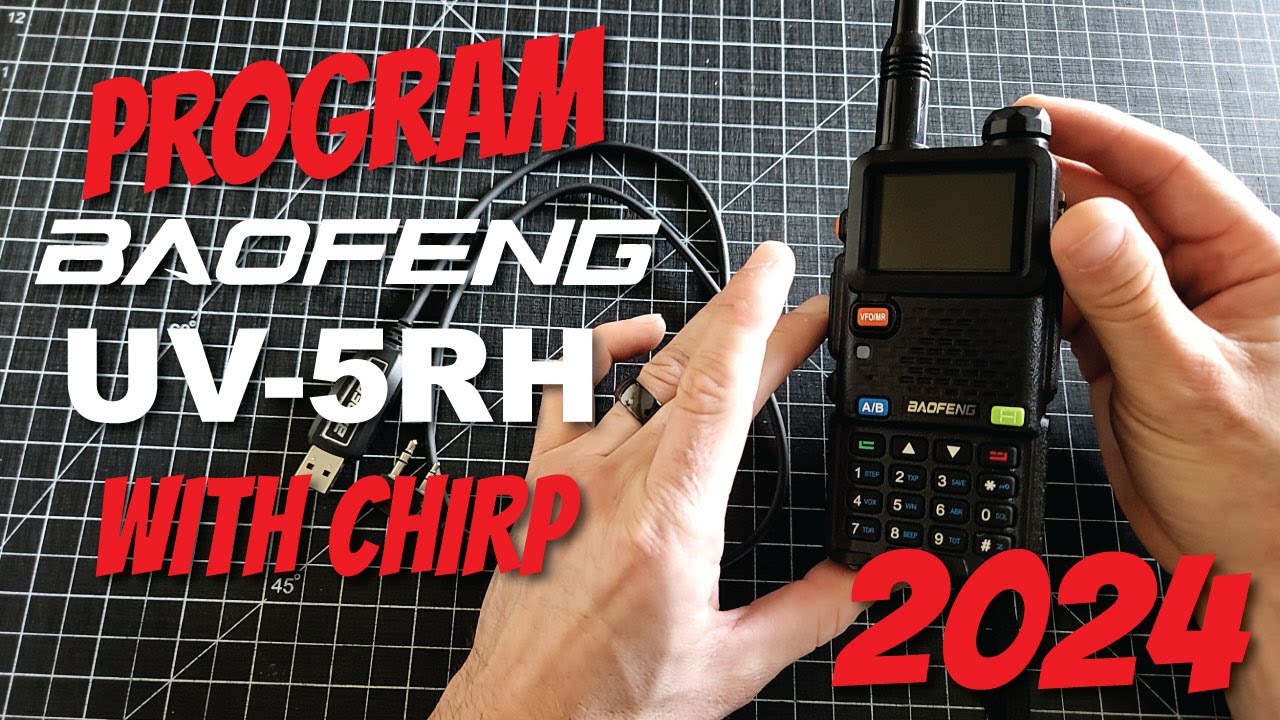 Программирование UV-5RH с помощью Chirp и многого другого!