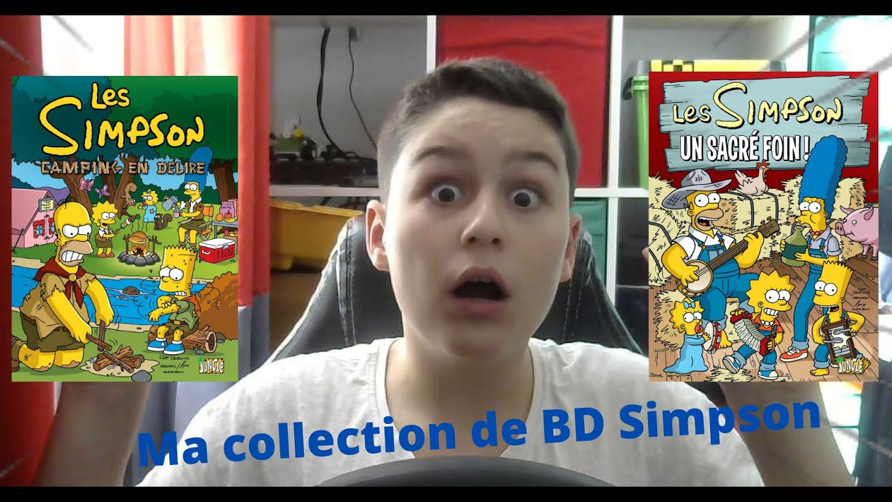 Ma collection de BD Simpson !