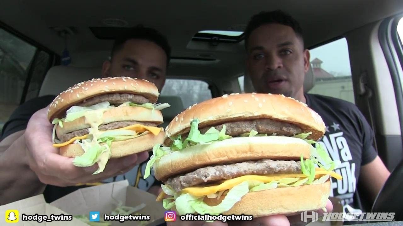 Ем Гранд Мак из Макдоналдс @hodgetwins