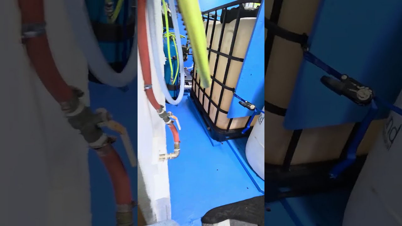 Enclosed Softwash Trailer Setup Part 1 #softwash #powerwashing #pressurewashing #softwashtrailer