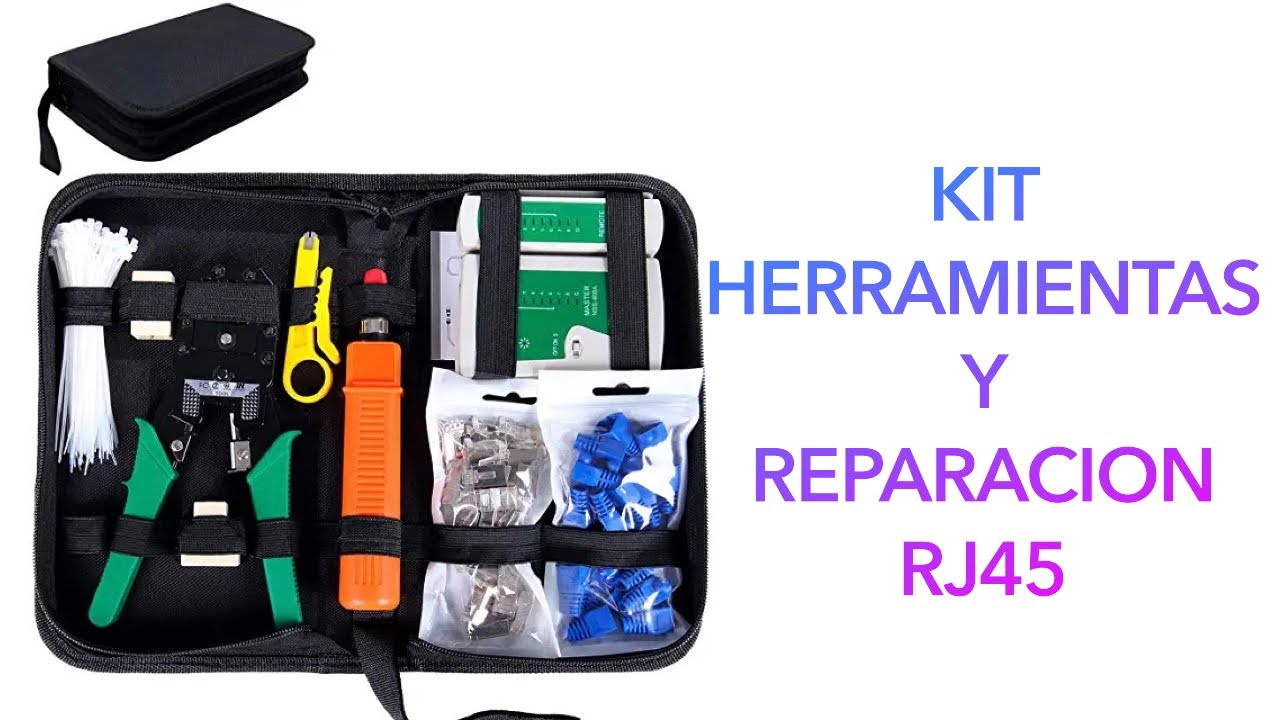 Unboxing - Kit RJ45 Maletin herramientas