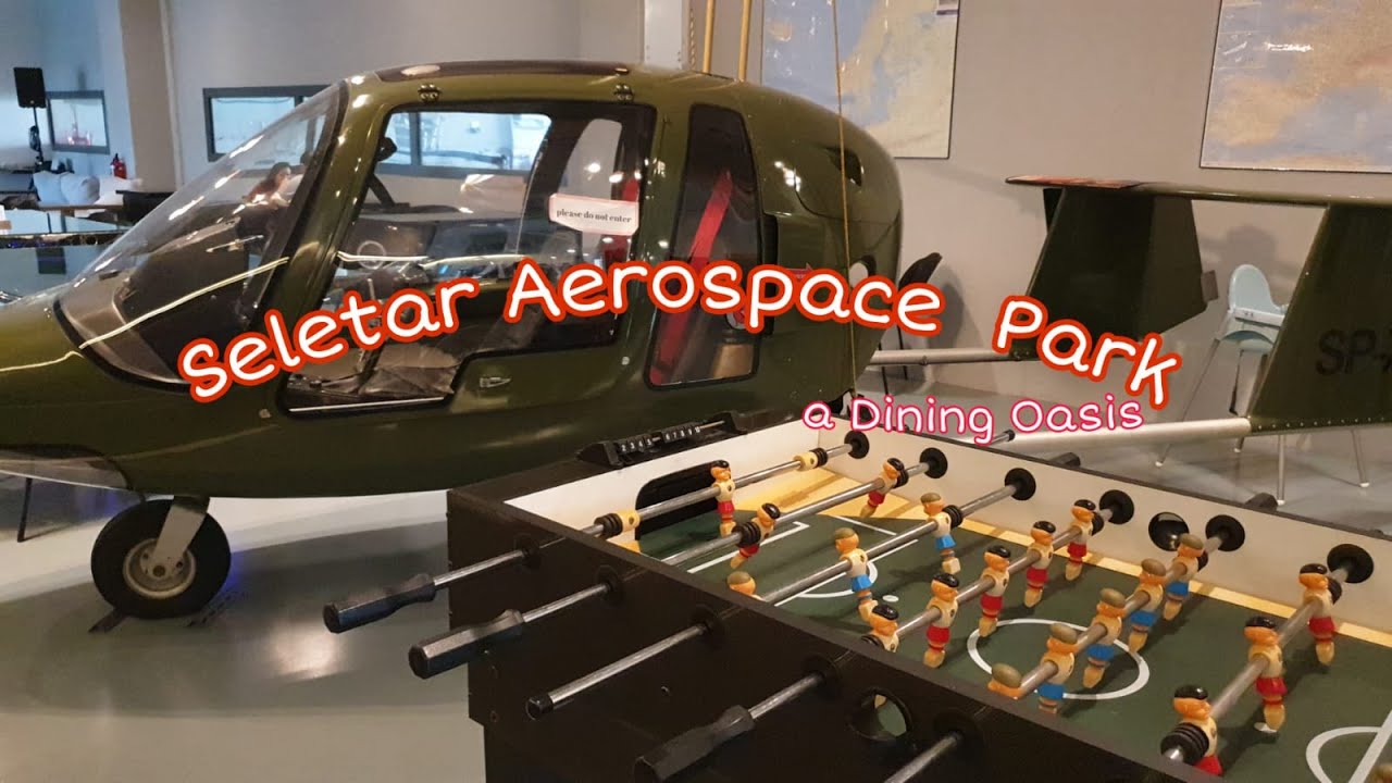 QUICK TOUR AROUND SELETAR AEROSPACE PARK  - DINING OASIS
