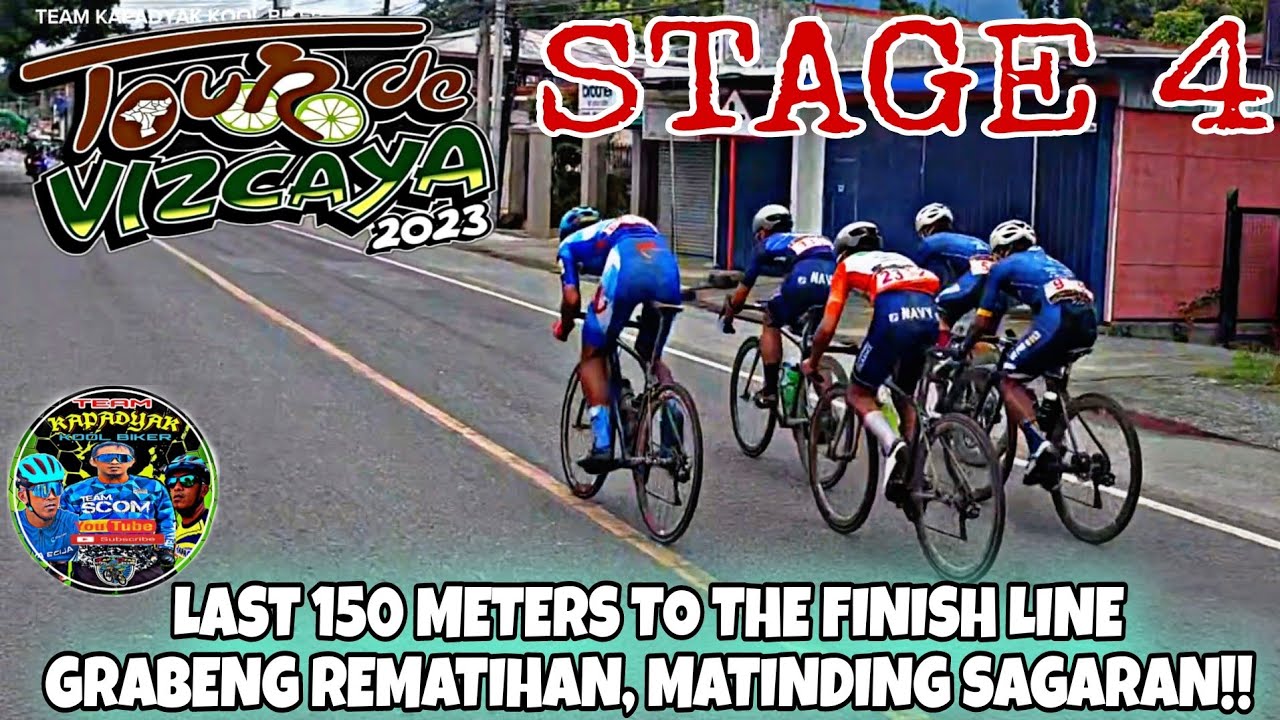 STAGE 4 TOUR DE VIZCAYA 2023 130KMS RACE.GRABENG MGA AHON,...NAKAKALULA ANG MGA LUSONG