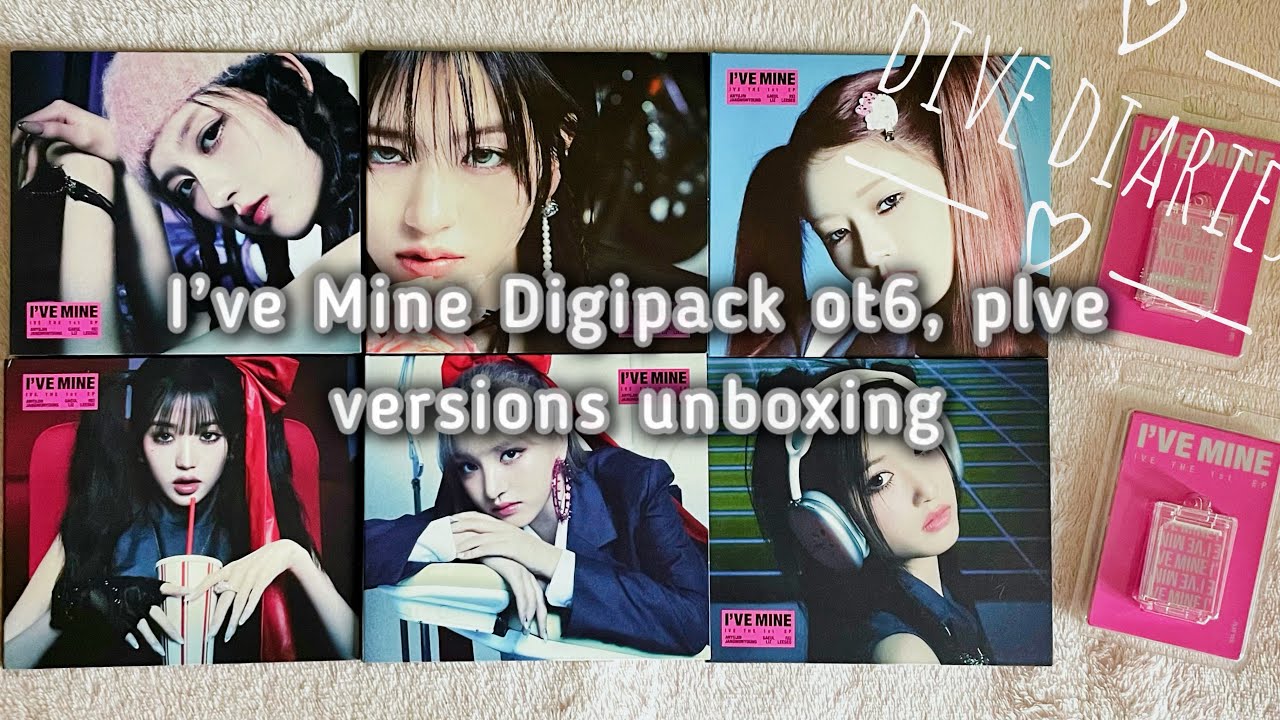 💘 dive diaries ep.3 ☆*.｡. распаковка I've Mine ☆* OT6 Digpack, PLVE ver. 💘