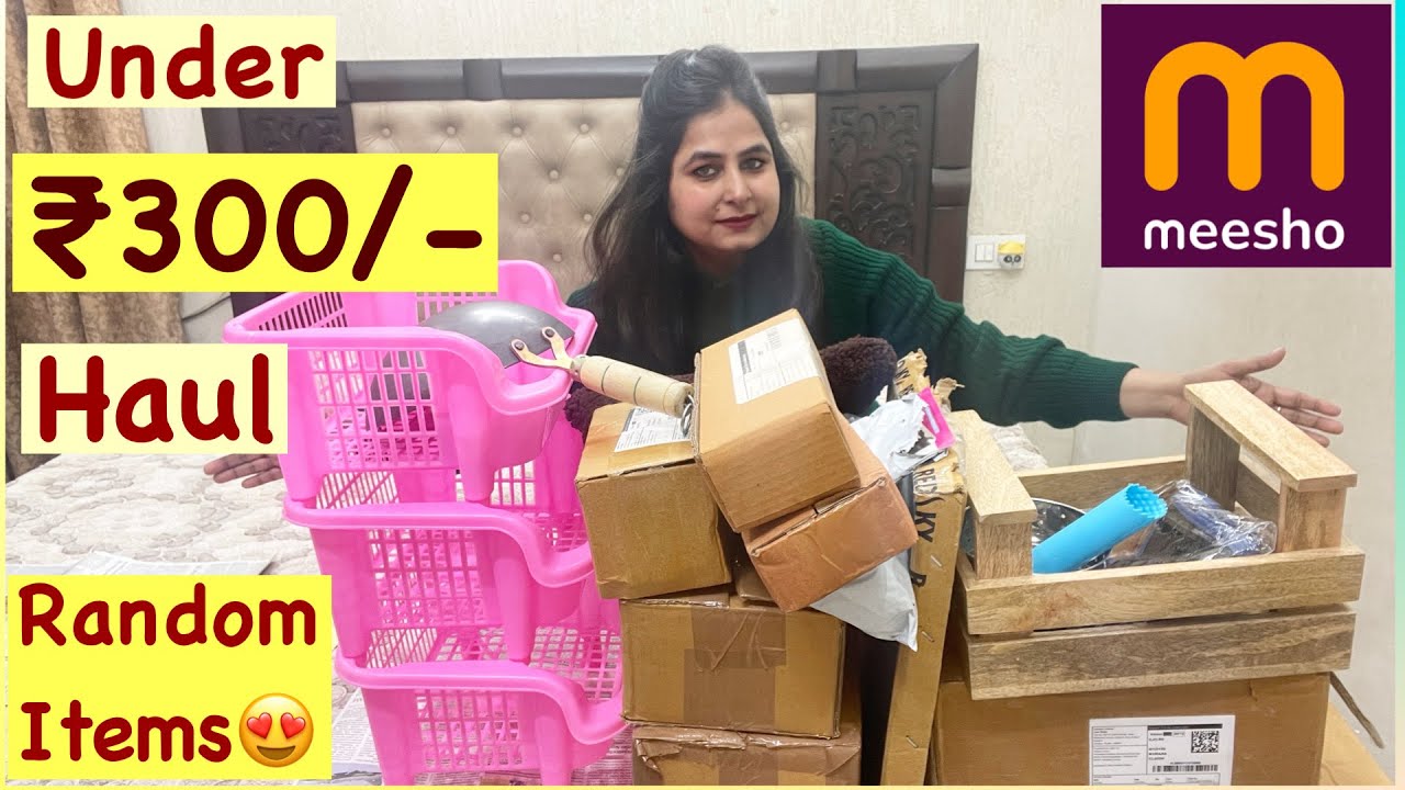 MEESHO RANDOM ITEMS😍 | MOSTLY ITEMS UNDER ₹300/- | UNDER ₹300/- HAUL👈