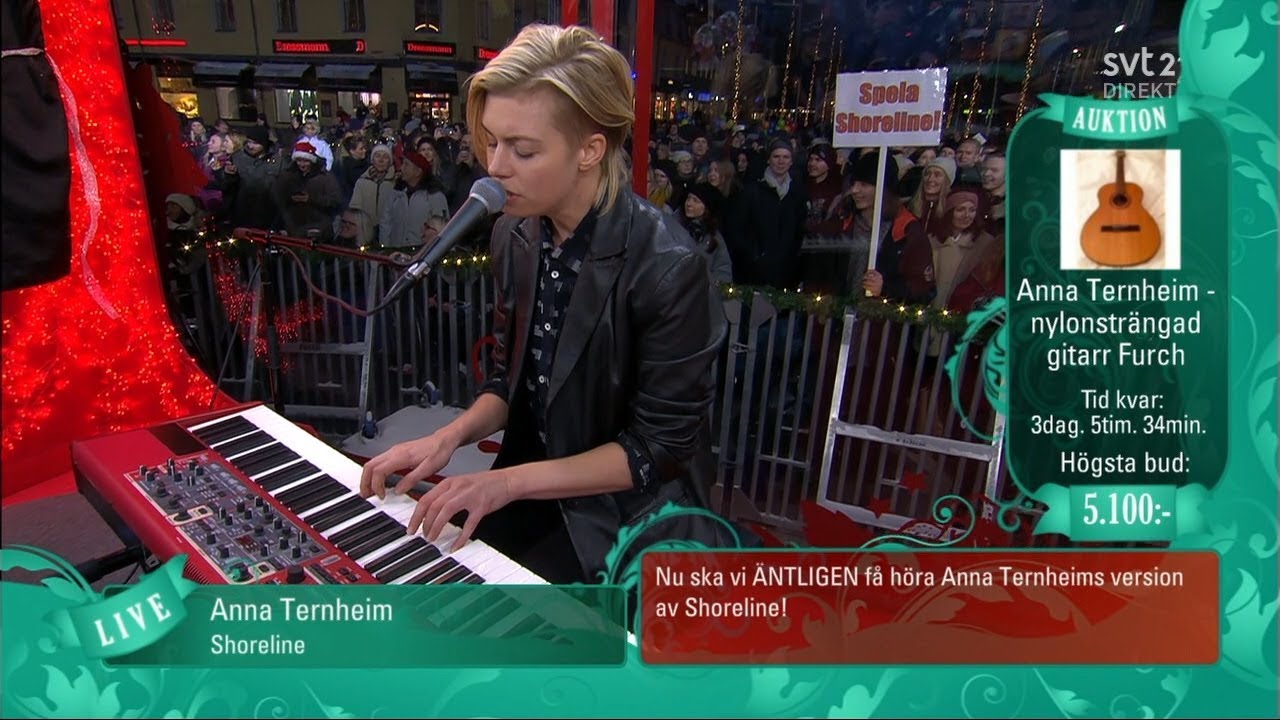 Anna Ternheim - Shoreline (Live Musikhj&auml;lpen 2017)
