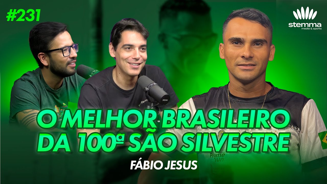 #231 - O melhor brasileiro na 100ª São Silvestre: Fabio Jesus | Stemma Podcast