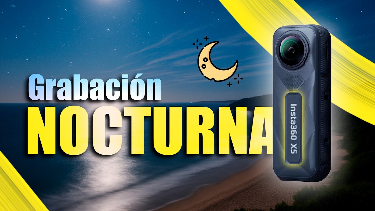 🌙 TOP 3 TRUCOS ❌ Grabaci&oacute;n NOCTURNA con Insta360 🔥