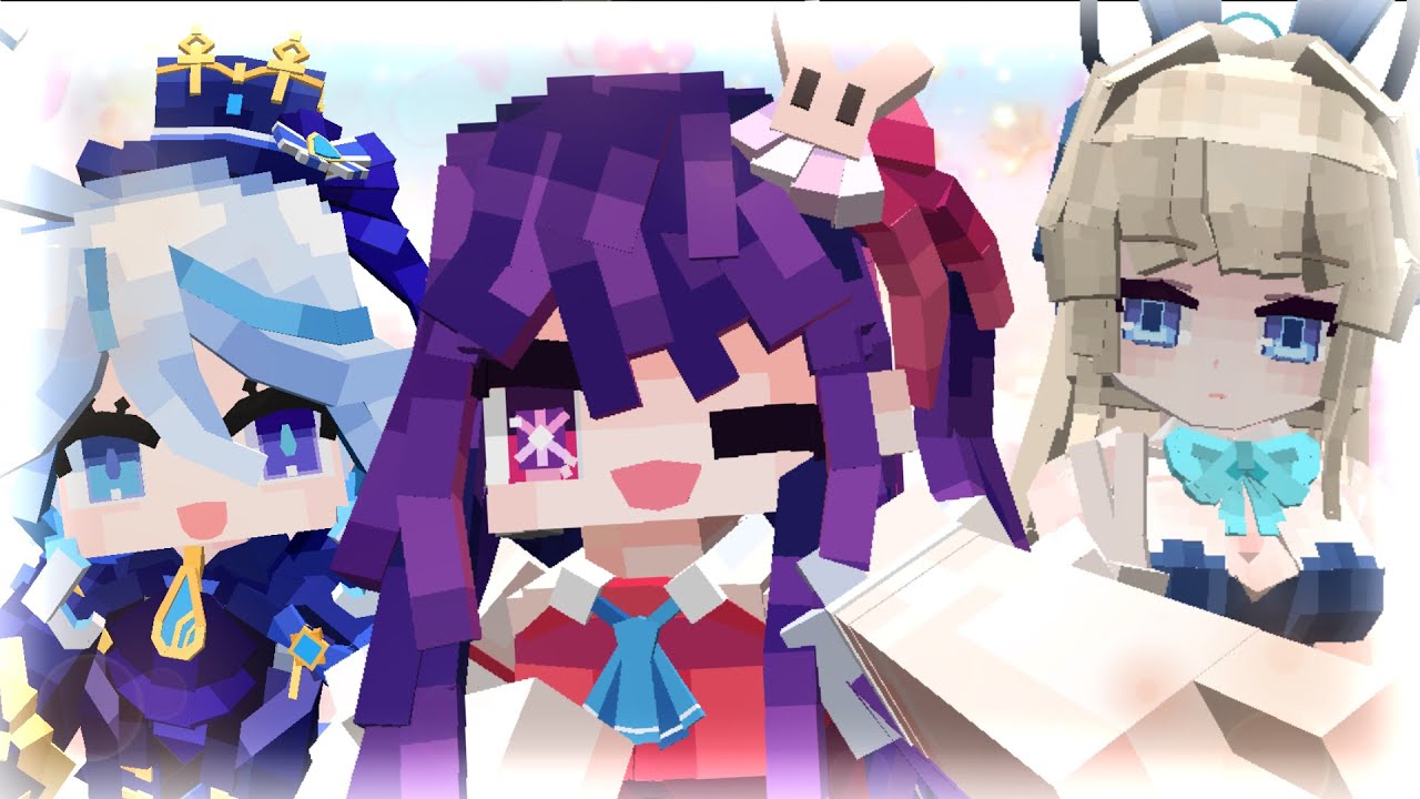 Cómo ser tu propia WAIFU en MINECRAFT!!