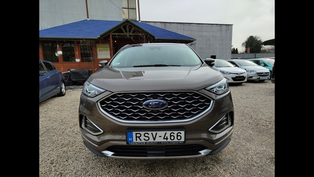 Ford Edge 2.0 EcoBlue Bi-Turbo Vignale Teszt - Bemutató - Eladó
