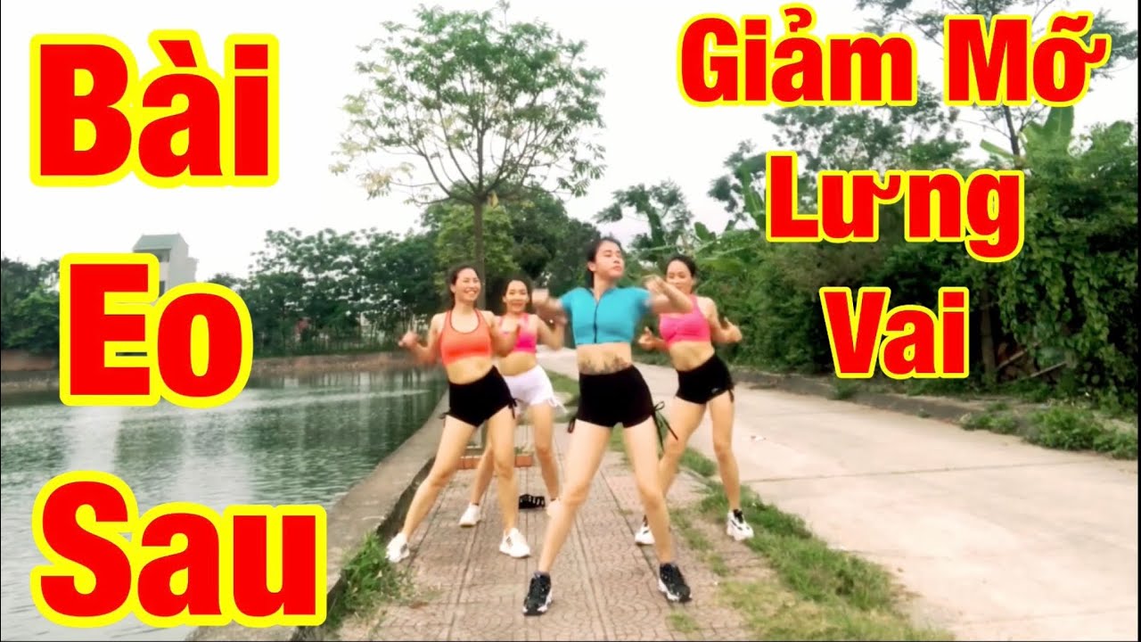 Aerobic Bài Eo Sau, Giảm Mỡ Lưng,Vai.