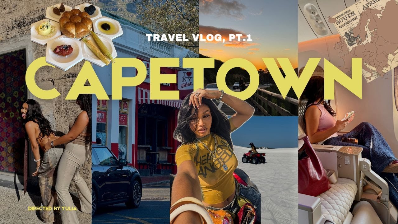 Видеоблог о путешествиях по Кейптауну | джип-рейндж, хорошая еда, катание на квадроциклах, музей ...