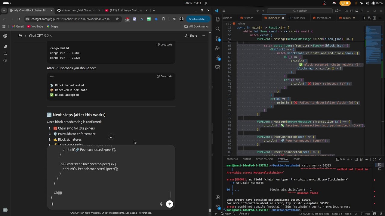 Building a Custom Blockchain Network from Scratch
