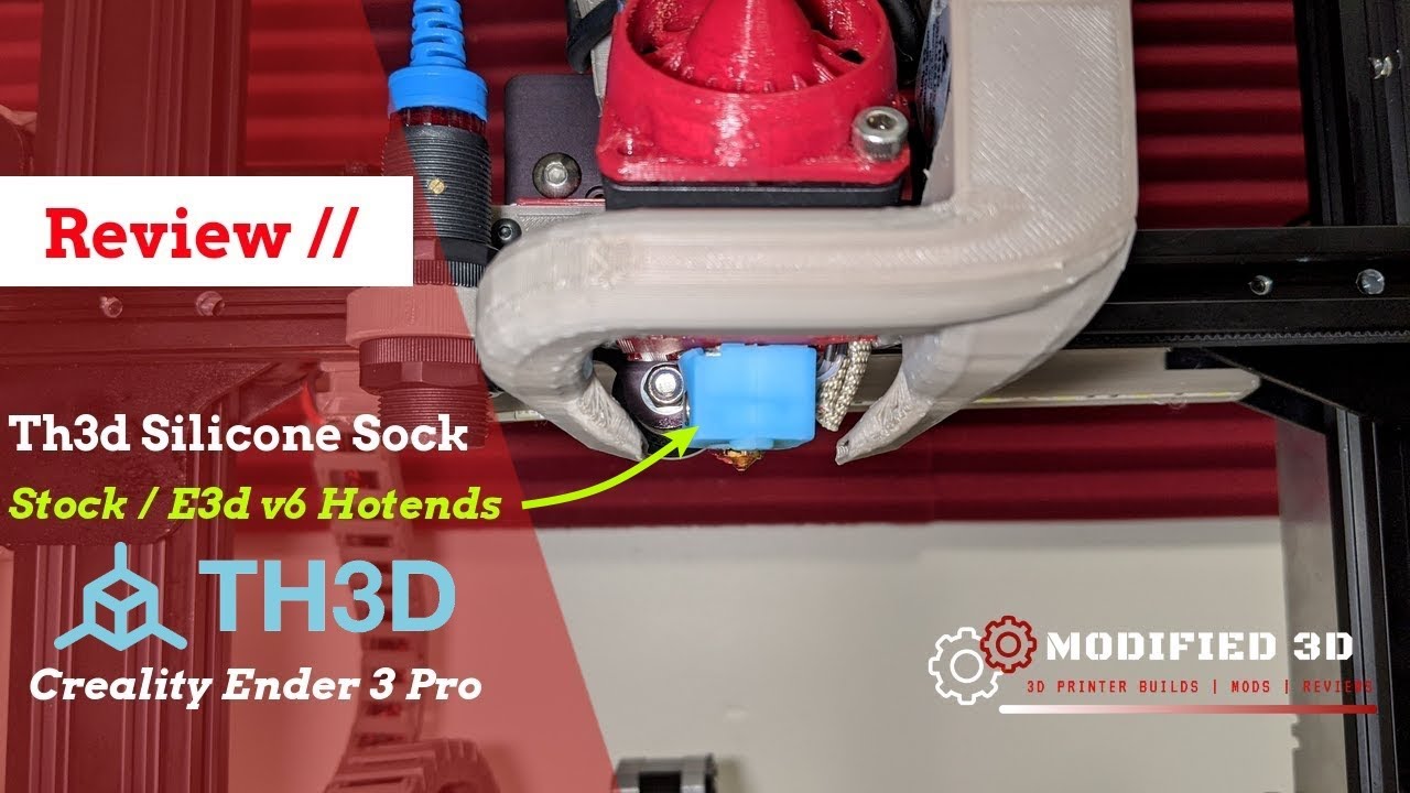 Th3d Silicone Hotend Sock Review | E3d V6 & Th3d Tough Hotends