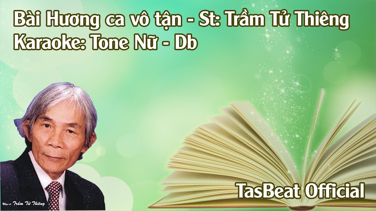 Karaoke Bài Hương Ca Vô Tận - Tone Nữ | TAS BEAT